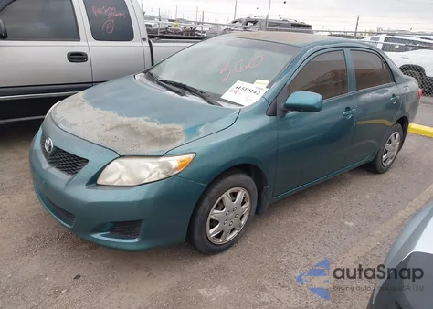 2010 Toyota Corolla Le z USA, uszkodzony, nr VIN 1NXBU4EE6AZ268601